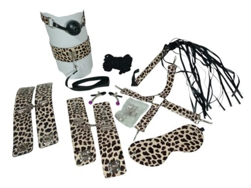 Kit BDSM Léopard